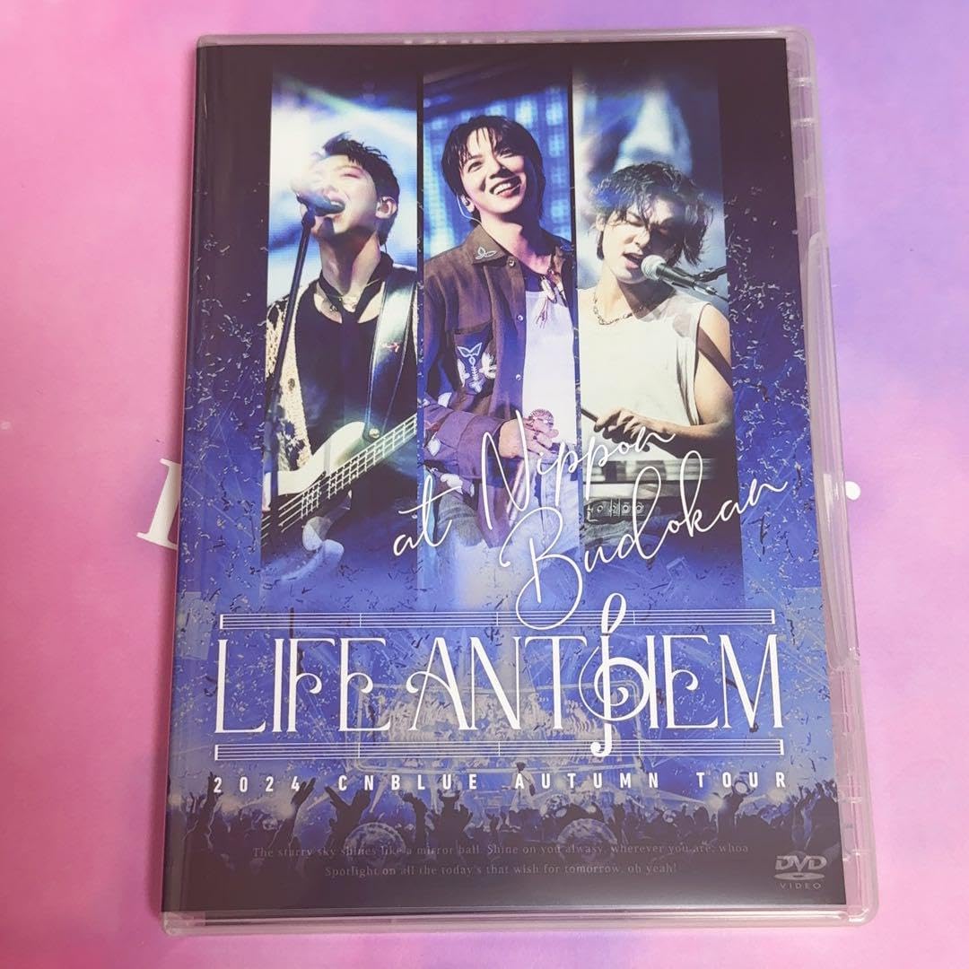 【在庫わずか】 CNBLUE LIFE ANTHEM DVD 2024 DVD/Blu-ray『2024 CNBLUE AUTUMN TOUR ~LIFE ANTHEM~ @NIPPON